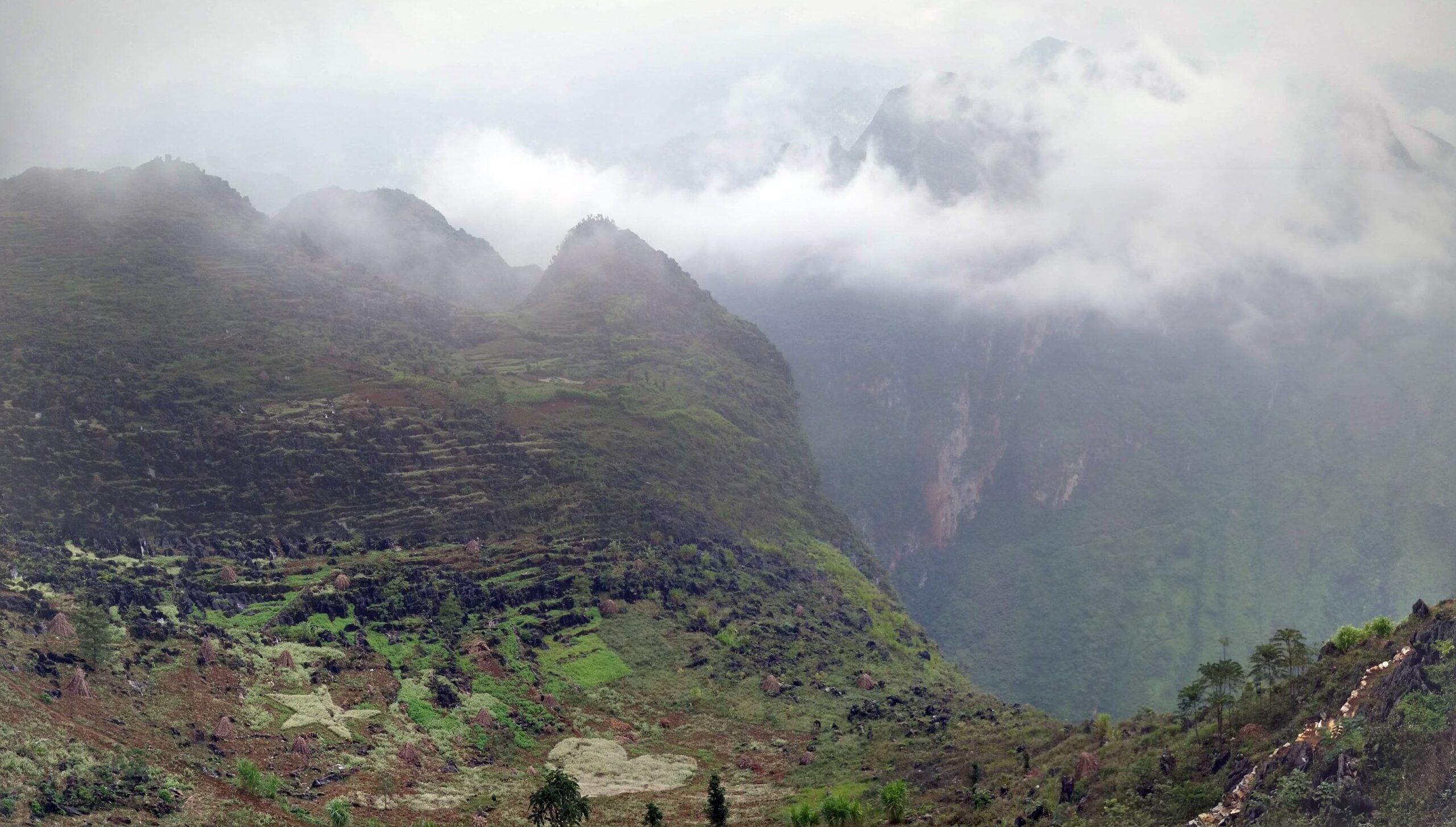 A heart in Ha Giang, northern Vietnam