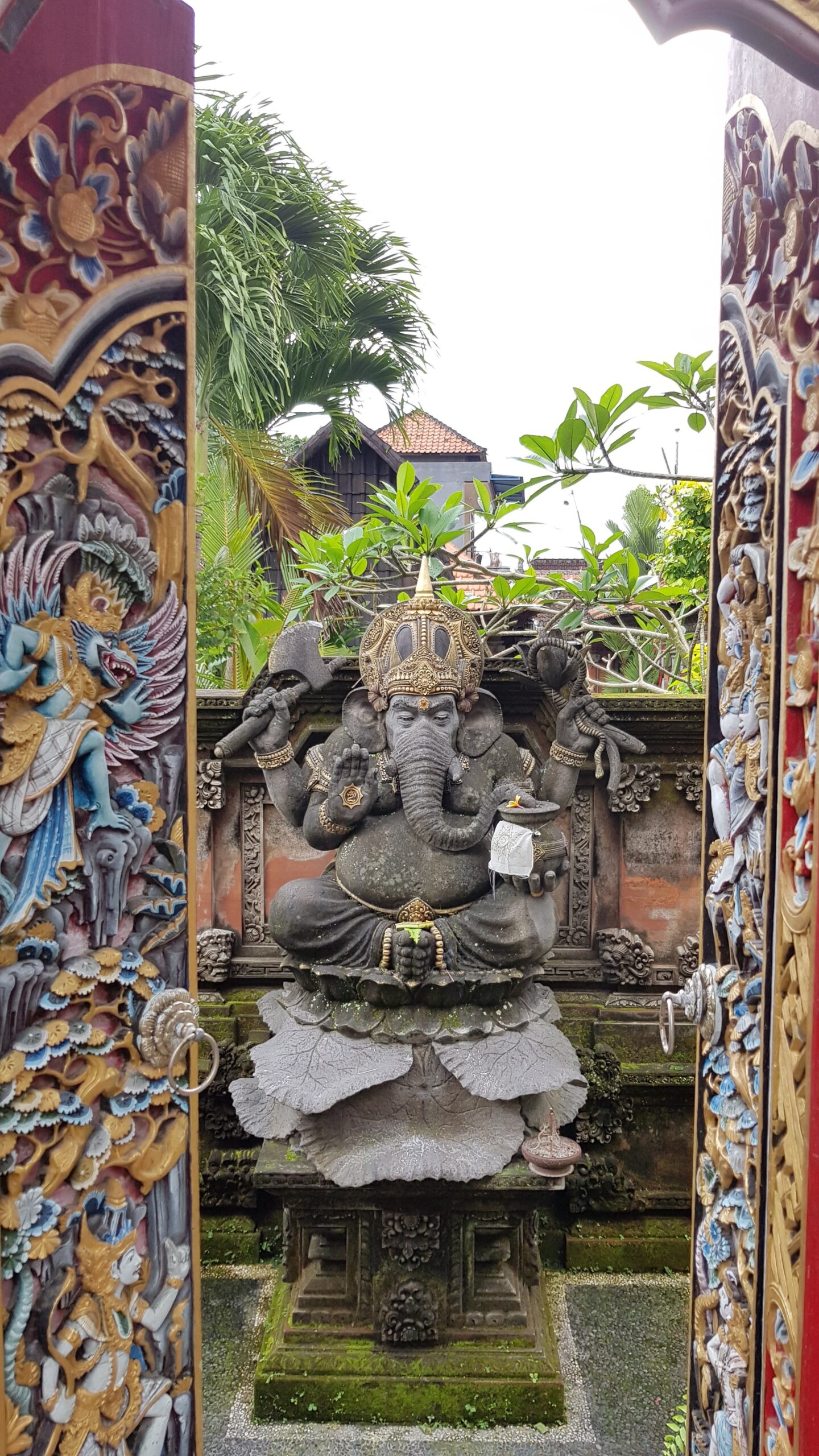 Ganesh's statue in Bali.